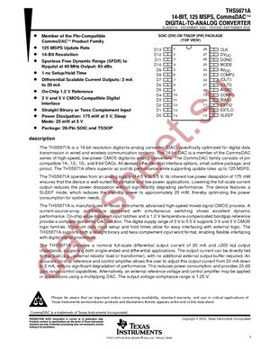 THS5671AIDWR datasheet  